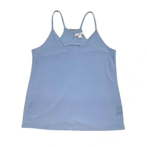 Bar III V-neck Halter Top - Light Blue - Size XS - Picture 2 of 9
